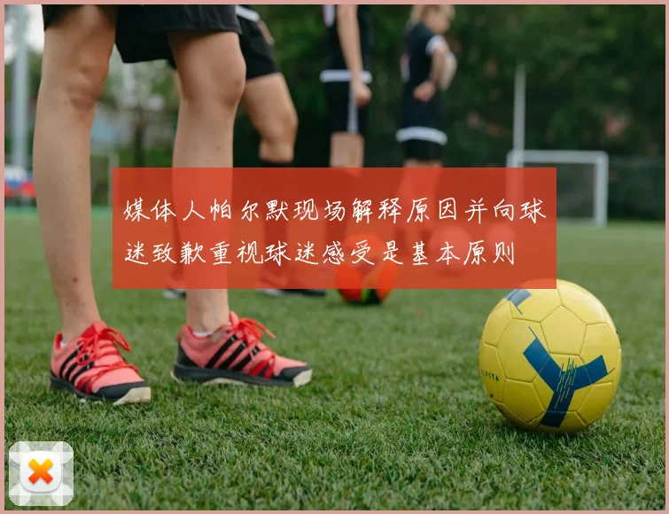 媒体人帕尔默现场解释原因并向球迷致歉重视球迷感受是基本原则